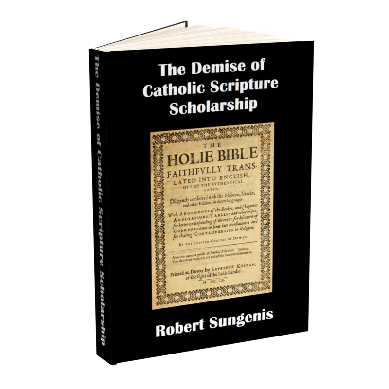 The Demise of Catholic Scripture Scholarship