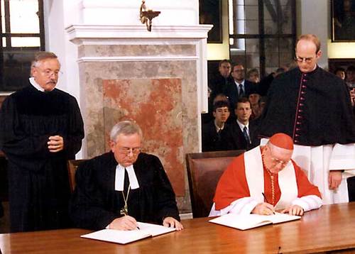 Lutheran/Catholic Joint Declaration on Justification (1999) : Ecumenism Getting in the Way of Doctrine